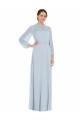 Seeglas A-Linien Trägerlos Chiffon Lange Formale Brautjungfernkleider / Abendkleider Ausverkauf